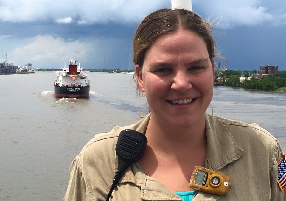 Marine Pilot, Captain Andrea Morrison