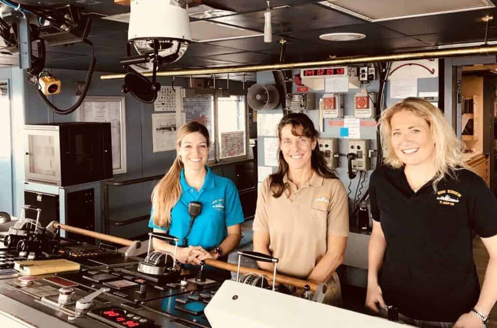 The Female Crew of the USNS Henson