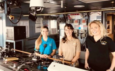 The Female Crew of the USNS Henson