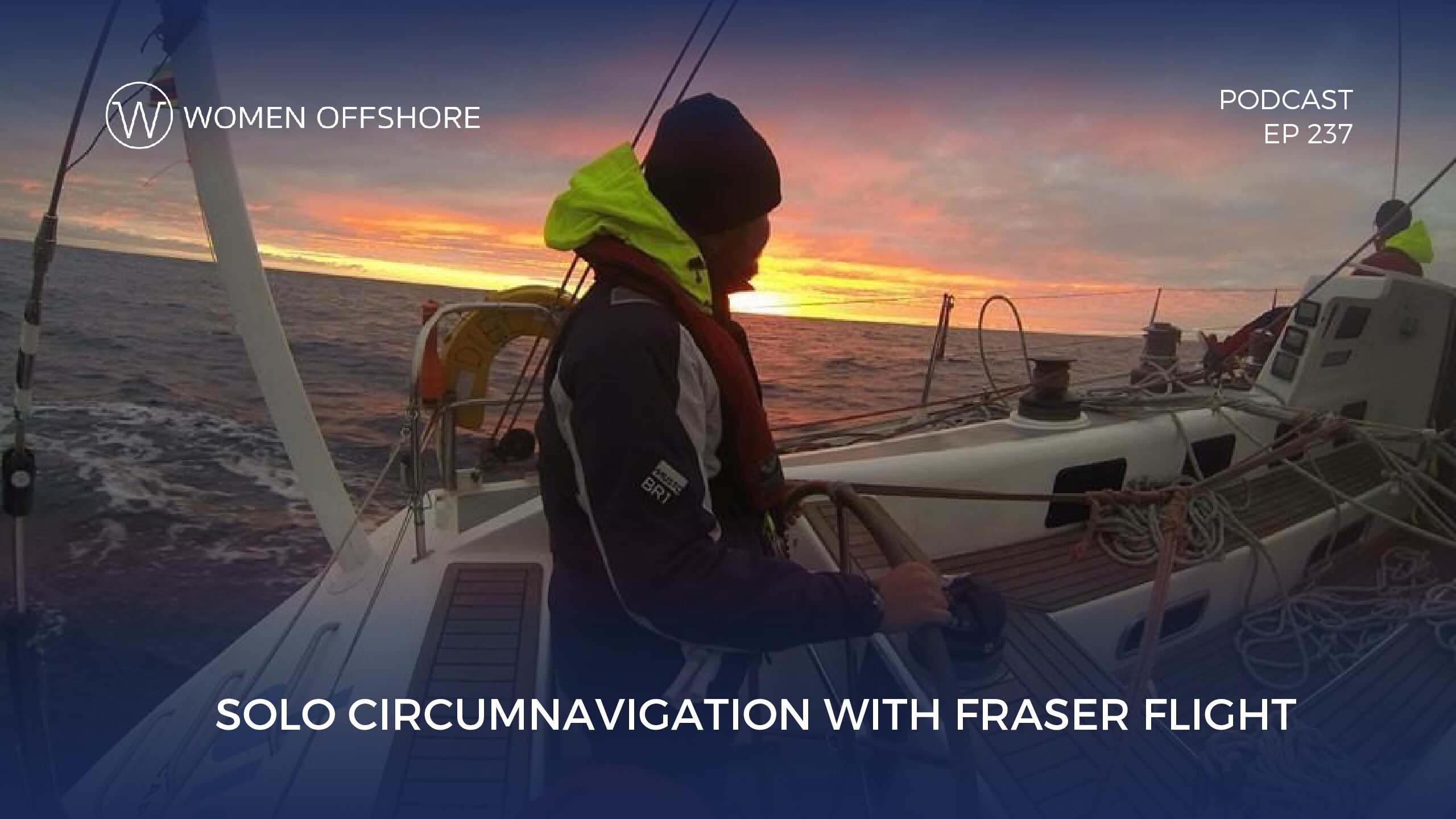 Fraser Flight and the Global Solo Challenge
