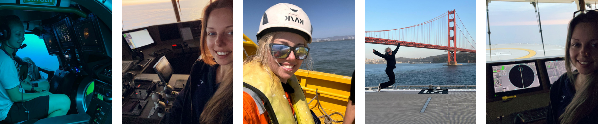 women offshore Nicole Marcer offshore operations ROV pilot subsea careers AUV operations women in maritime STEMAZING mentor dynamic positioning Antarctica submersibles offshore engineering