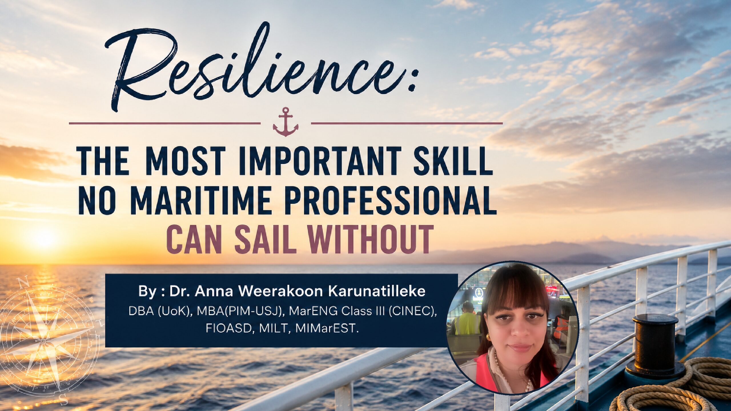 Resilience: The Most Important Skill No Maritime Professional Can Sail Without